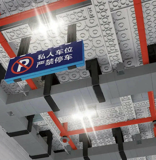 1:8 SCALE CAR PARK 2436PCS
