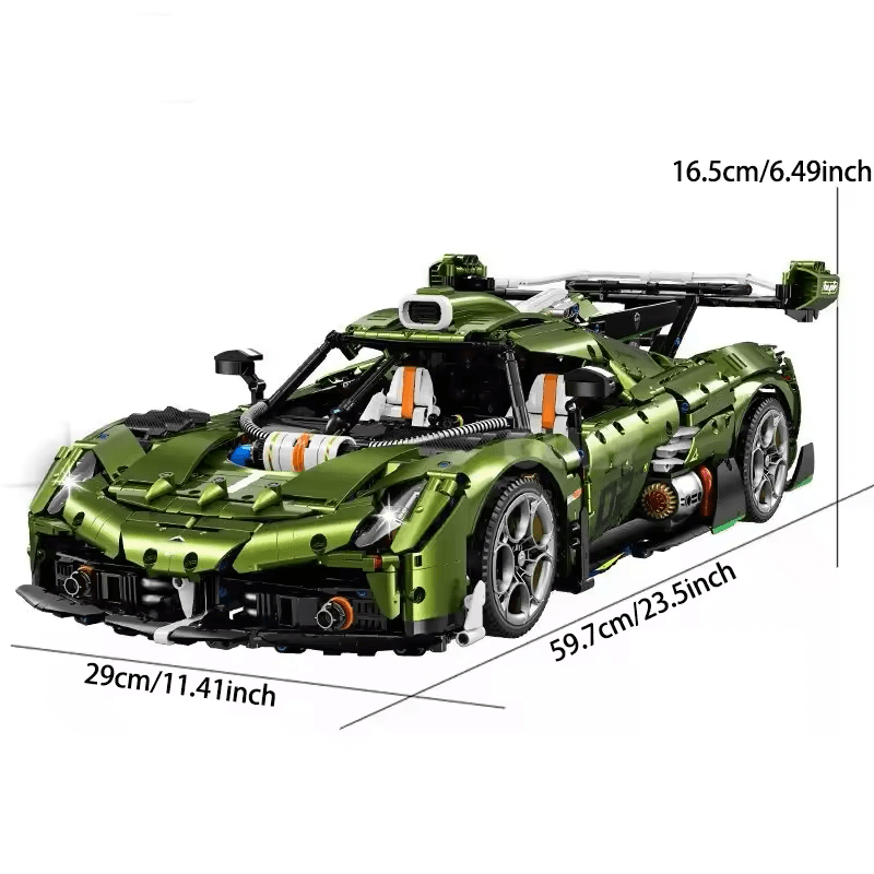The Ultimate Swedish Hypercar 3837pcs - RBrickstem®