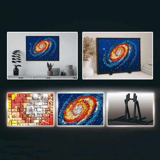 Milky Way 2437Pcs 3D Brick Model - RBrickstem®