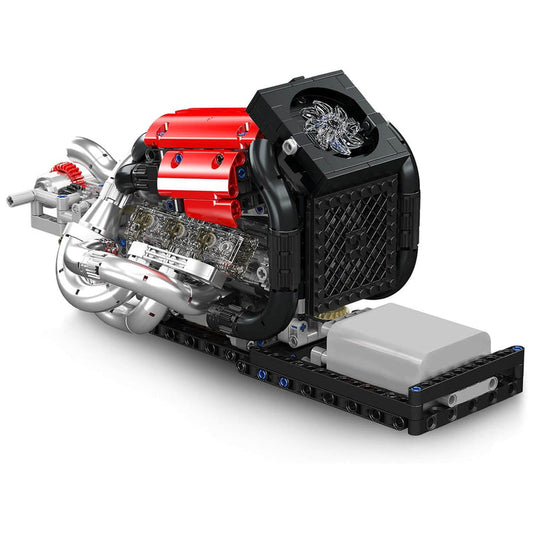 Grand Prix Race Car Engine 979Pcs - RBrickstem®