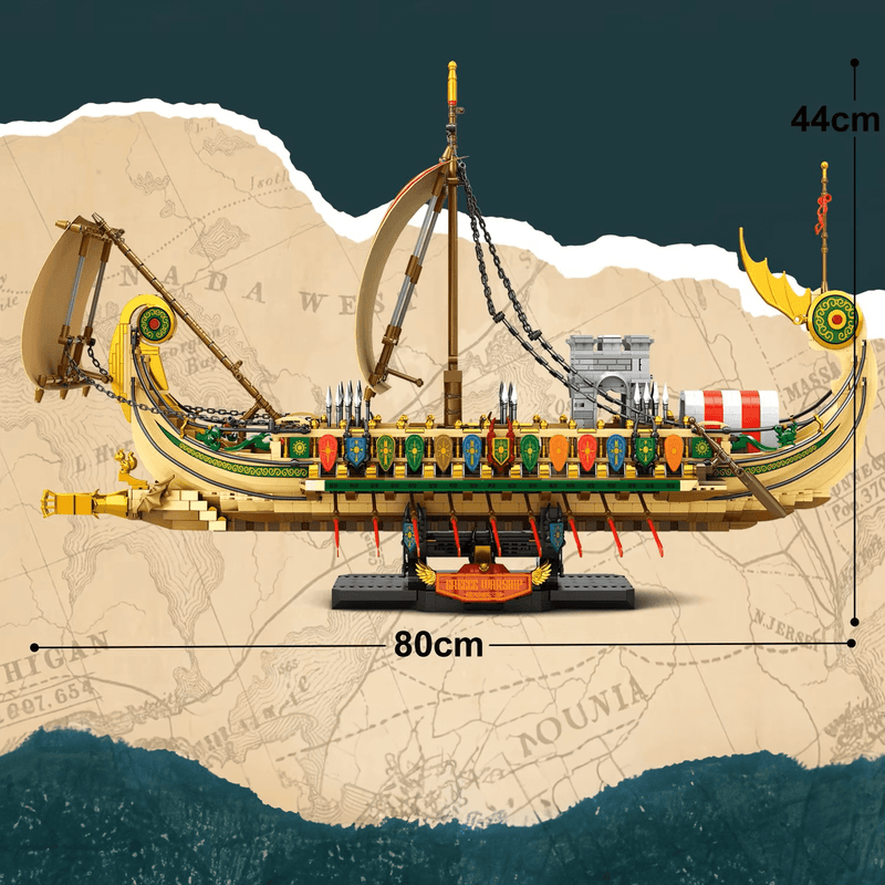 Greek Warship 2981pcs - RBrickstem®