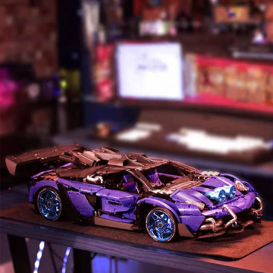 The Ultimate Turbocharged Italian Hypercar 3949Pcs - RBrickstem®