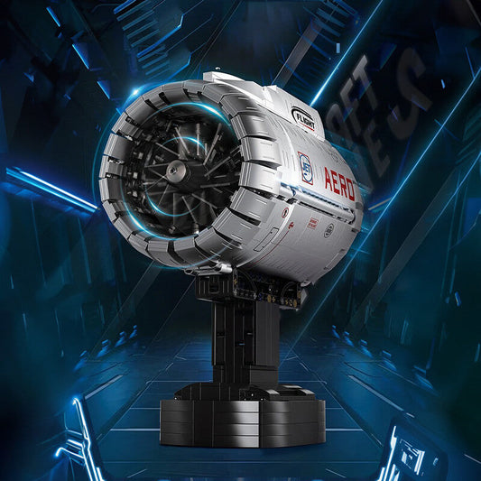 Aircraft Jet Turbine 1785Pcs - RBrickstem®