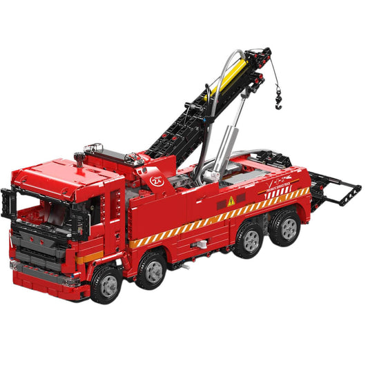 Pneumatic European Tow Truck 1652PCS - RBrickstem®