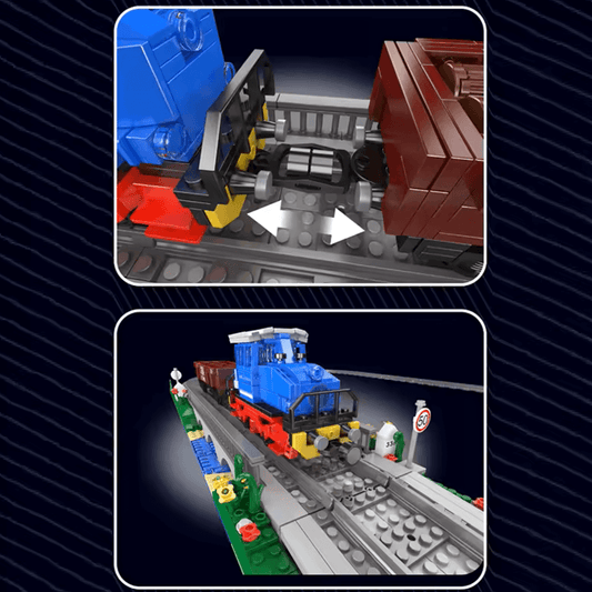 Remote Controlled Industrial Locomotive 1116pcs