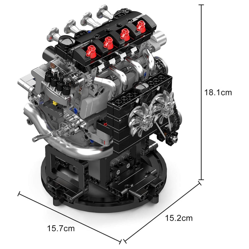 Variable Valve Timing JDM Engine 771Pcs - RBrickstem®