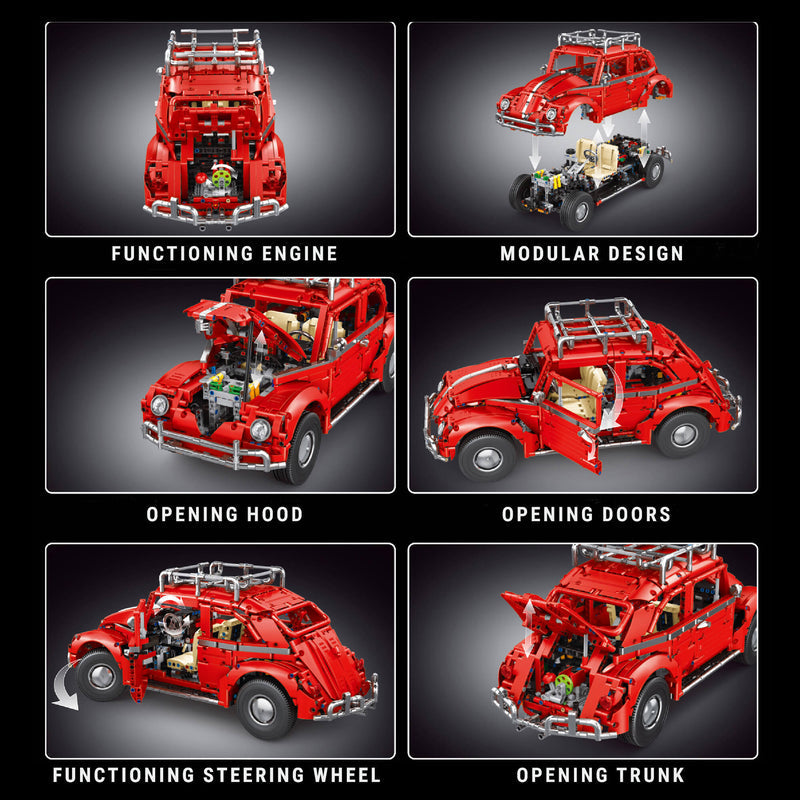 Classic German Bug 2660Pcs - RBrickstem®