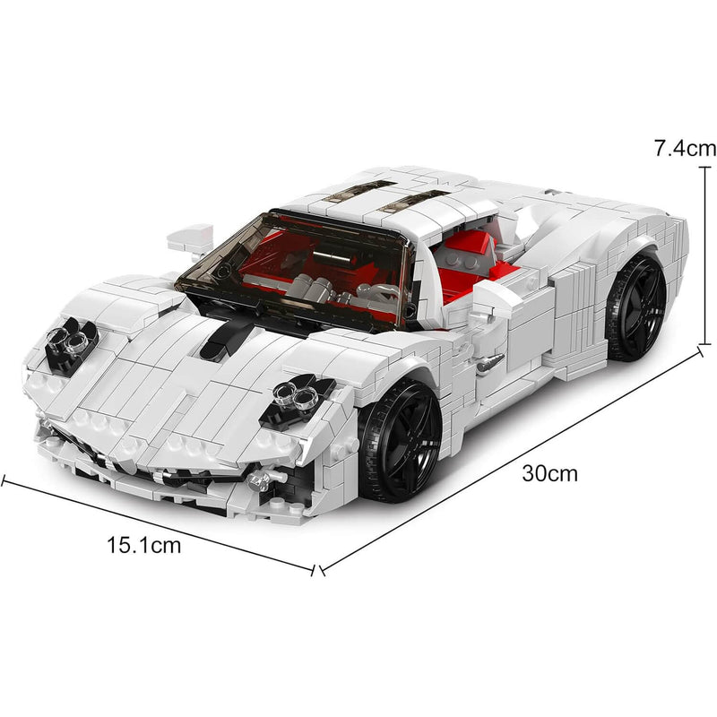 Quad-Exhaust Italian Hypercar 1422PCS - RBrickstem®