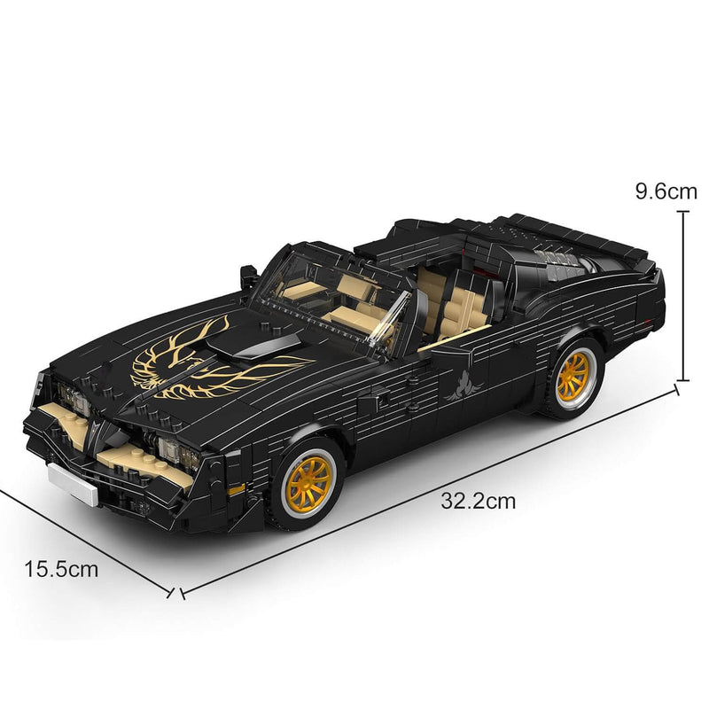 70s Convertible American Muscle 1556PCS - RBrickstem®