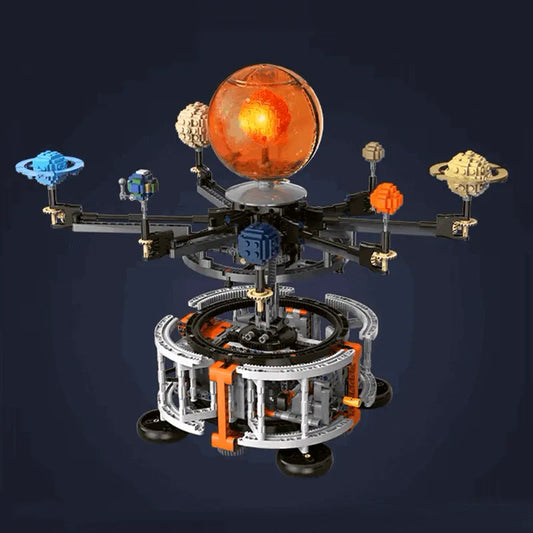 Motorised Rotating Solar System 1281pcs