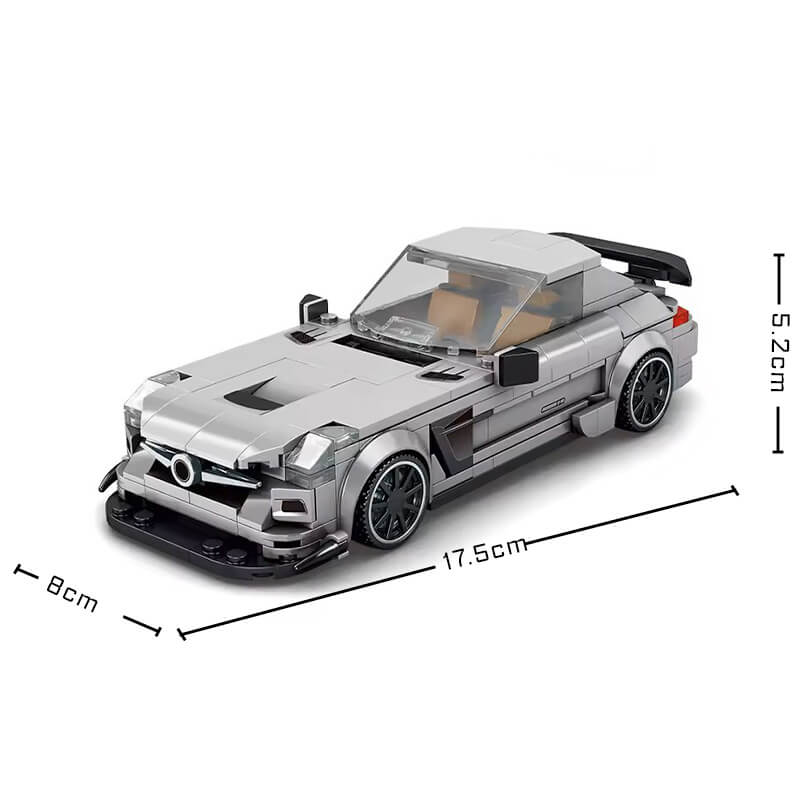 Twin Turbo German Supercoupe 395Pcs - RBrickstem®