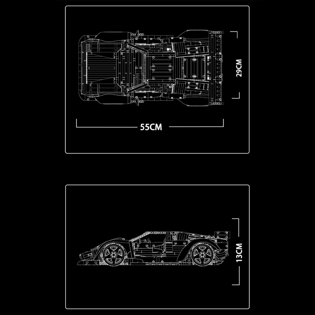 Widebody Classic Italian Bull 4300Pcs