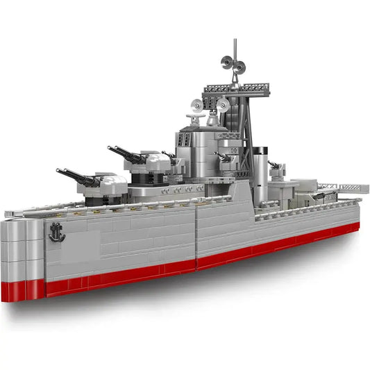 Atlantic-Class Naval Destroyer 1814pcs - RBrickstem®