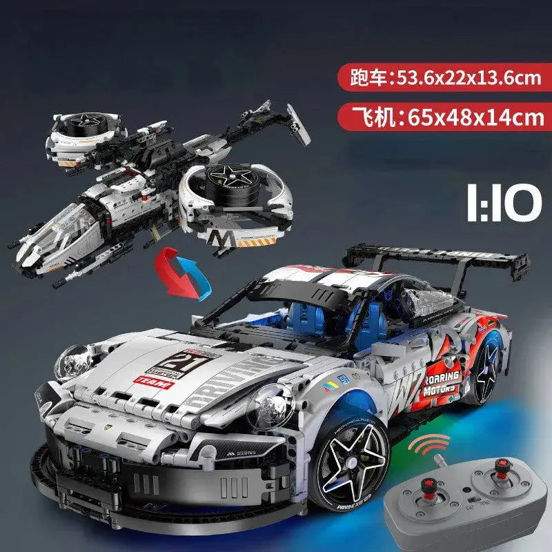 BIMORPH SPORTS CAR 1860PCS Remote-Controlled + LED Kit