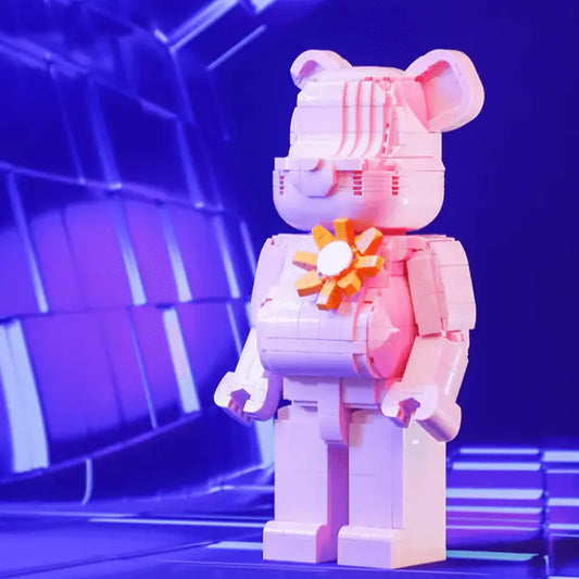 BearBlock #FlowerBear 1125pcs - RBrickstem®