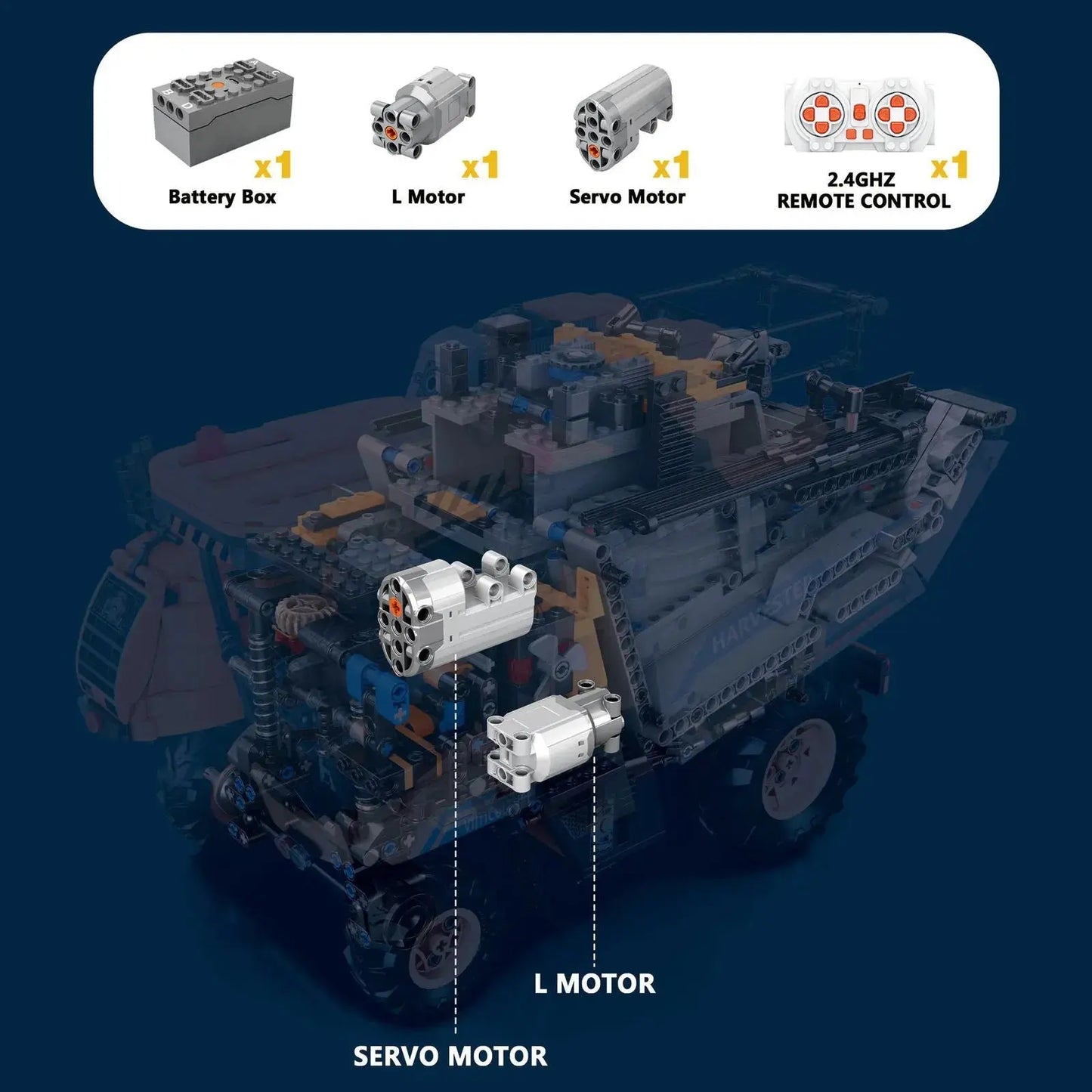 Grape Harvester 2206Pcs