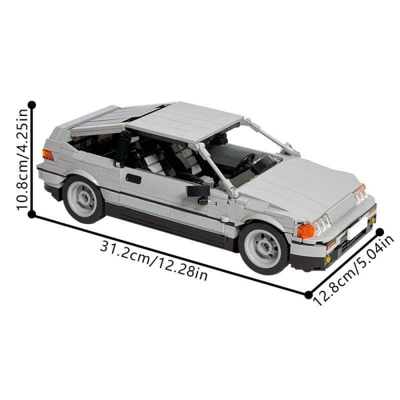 Classic JDM Street Racer 1167Pcs - RBrickstem®