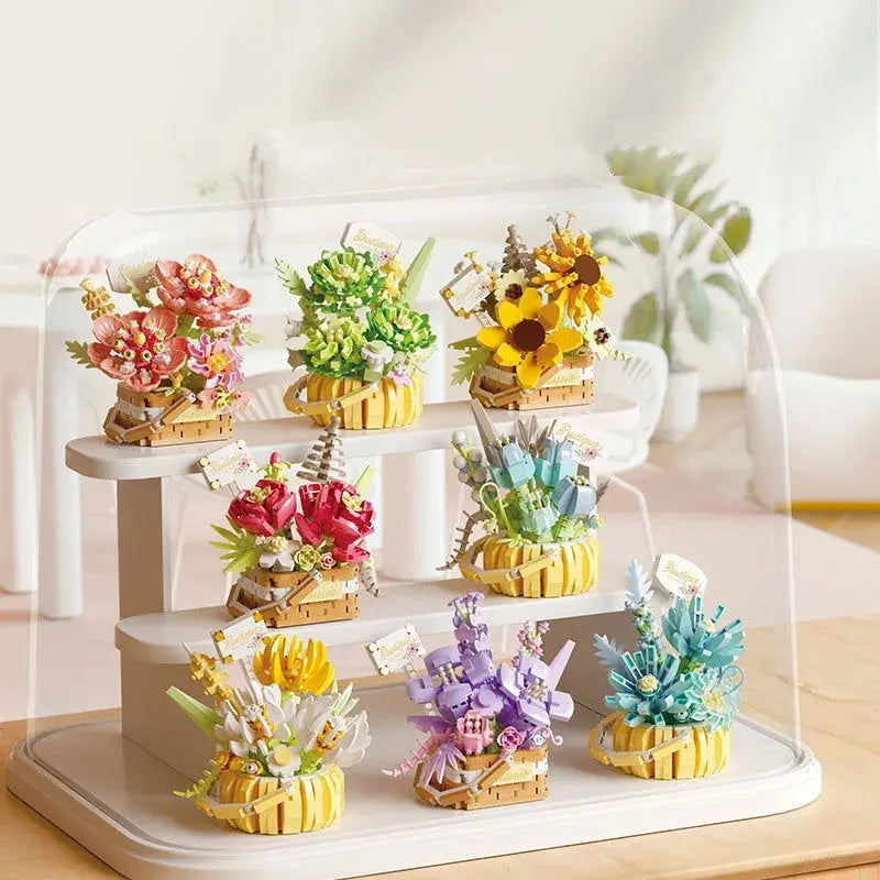 Mini Preserved Flower Set 3995Pcs A complete set (8 styles)