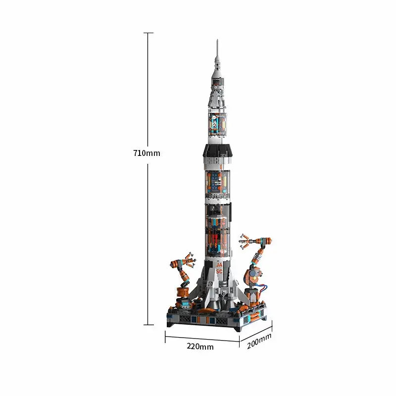 NASA's Space Rocket Kits 1570pcs