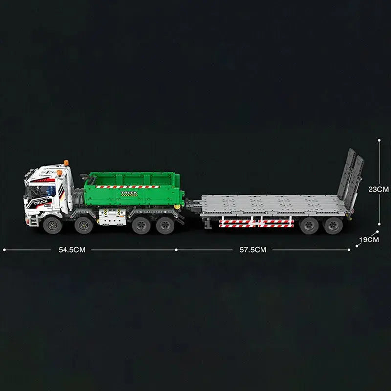 REMOTE CONTROLLED SKIP & TOW TRUCK 2949PCS