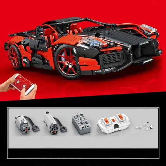 REMOTE CONTROLLED SUPERCAR 1826PCS Remoto Controlled