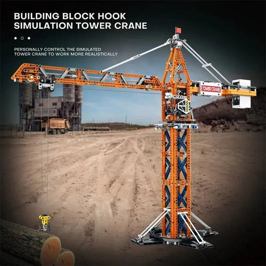 REMOTE CONTROLLED TOWER CRANE 1287PCS