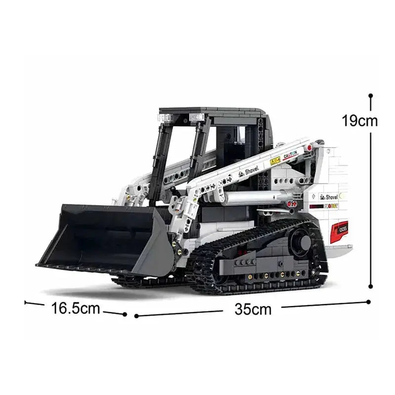 REMOTE CONTROLLED TRACK LOADER 1365PCS