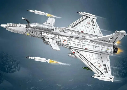 Rafale fighter model building block toy 2099pcs