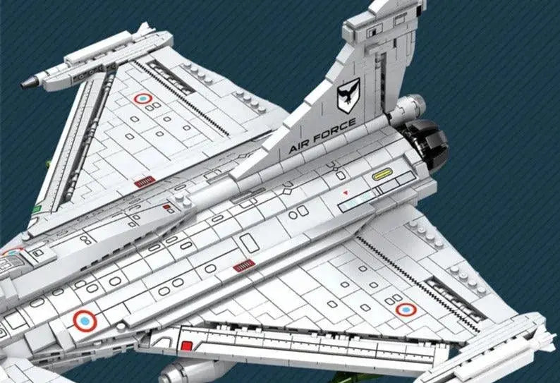 Rafale fighter model building block toy 2099pcs