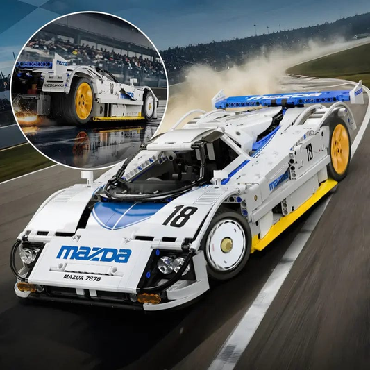 Remote Controlled Mazda 787B 1796PCS - RBrickstem®