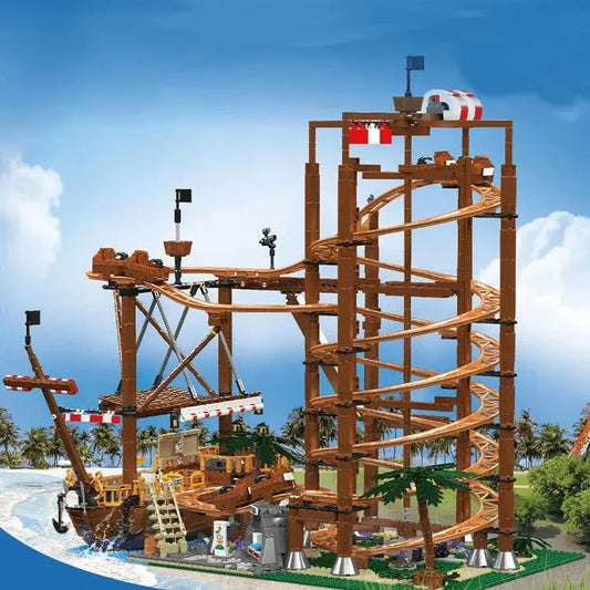 THE PIRATE ROLLER COASTER 2173pcs