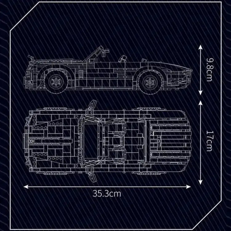 THE POSH BRITISH DROPTOP 1602PCS