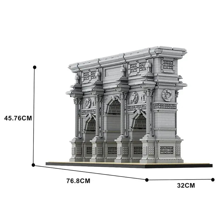 THE ULTIMATE ARC DE TRIOMPHE DU CARROUSEL 7627PCS