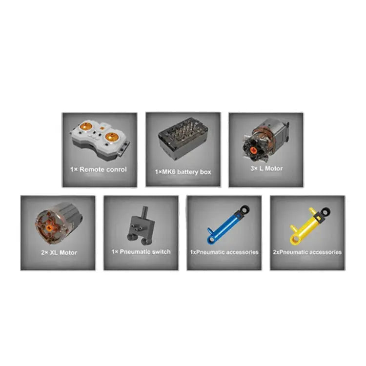 THE ULTIMATE CONTAINER FORKLIFT 4877PCS