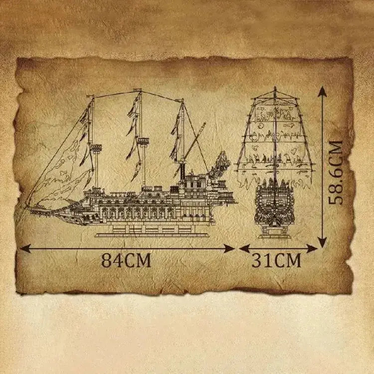 The Ultimate Pirate Ship 4363pcs