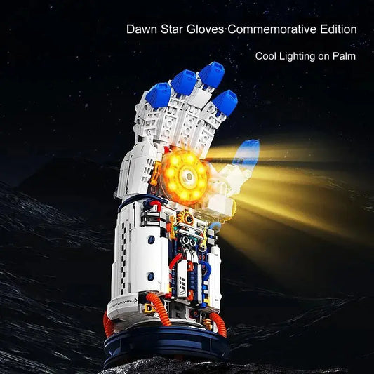 WHITE ASTRONAUT GLOVES 699PCS