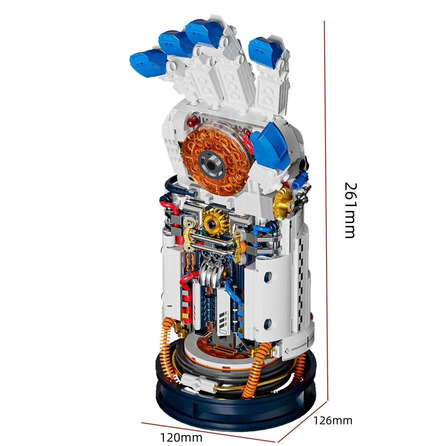 WHITE ASTRONAUT GLOVES 699PCS