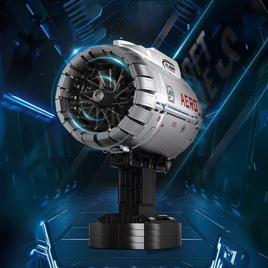 Aircraft Jet Turbine 1785Pcs - RBrickstem®