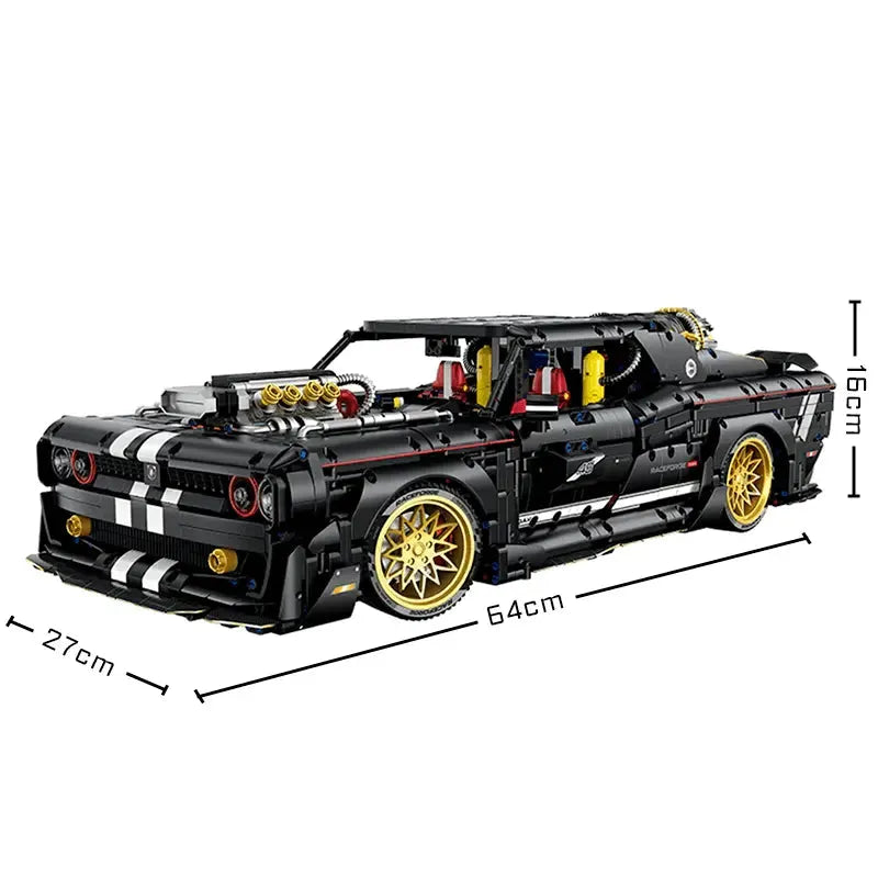 The All American V8 Muscle Car 3750pcs Remote Controlled
