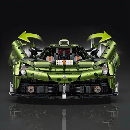 CHROME EDITION SWEDISH HYPERCAR 3840PCS - RBrickstem®