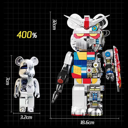BearBlock #FightBot 400% 1680pcs - RBrickstem®