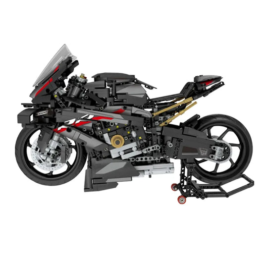 Black Shadow Sports Bike 2078pcs