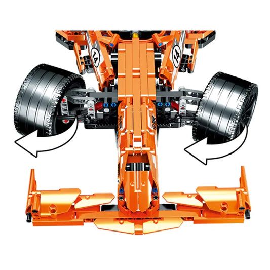 Single Seater Race Car 1396pcs