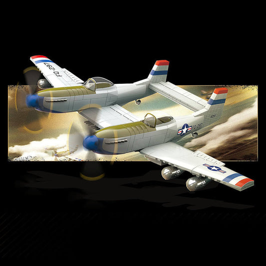 North American F-82 Twin Mustang 1106PCS - RBrickstem®