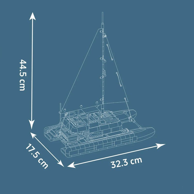 Luxury Catamaran 889Pcs