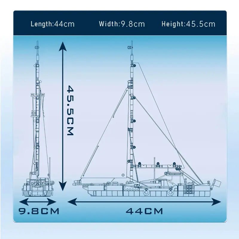 Modern Ocean Cruiser 766pcs