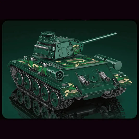 Remote Controlled T-34 Tank 799pcs