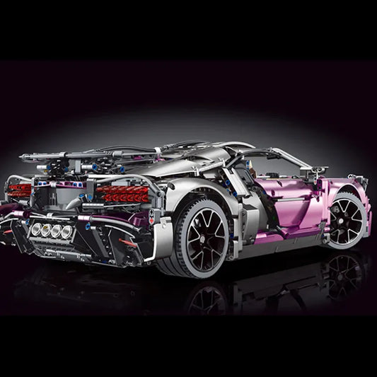 Pink Devil Hypercar 3728pcs