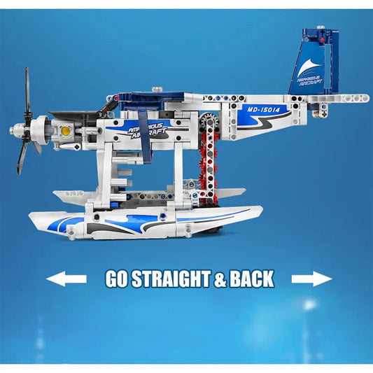 Remote Controlled Amphibious Plane 556pcs - RBrickstem®