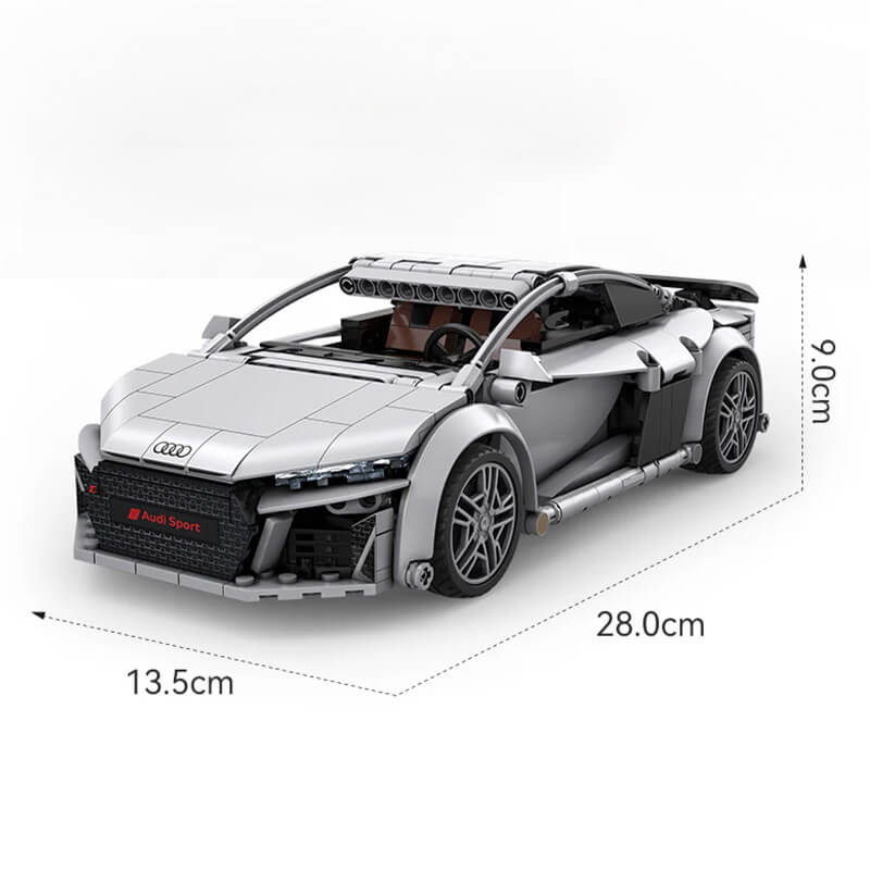Remote Controlled Audi R8 Coupe 535Pcs - RBrickstem®